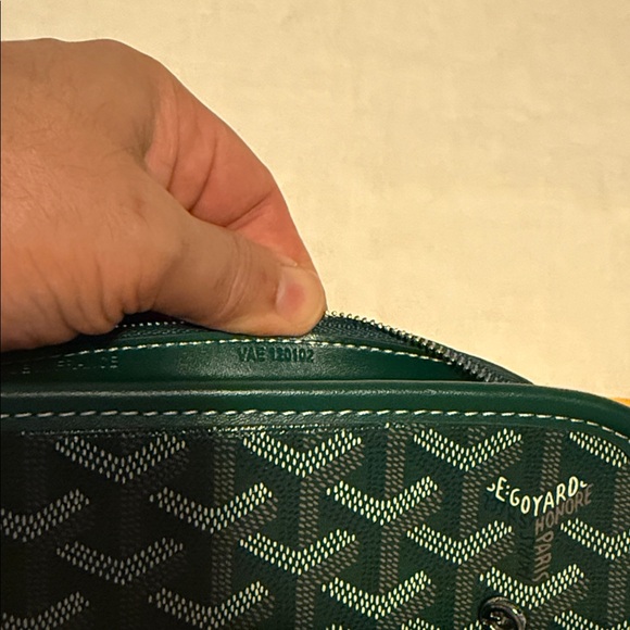 Goyard Emerald Monogram Clutch - Picture 5 of 10